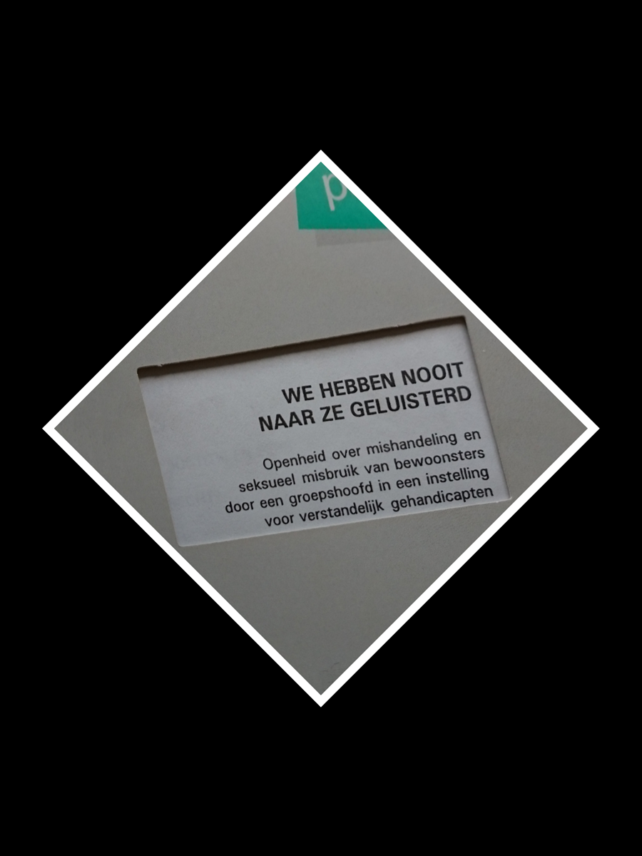 We hebben nooit naar ze geluisterd